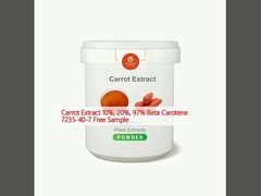 Karottenextrakt 10%, 20%, 97% Beta-Carotin 7235-40-7 Freie Probe